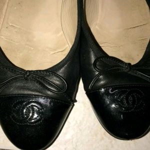 vintage chanel flats